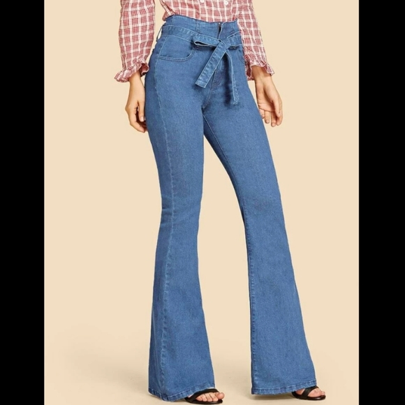 shein bell bottom jeans